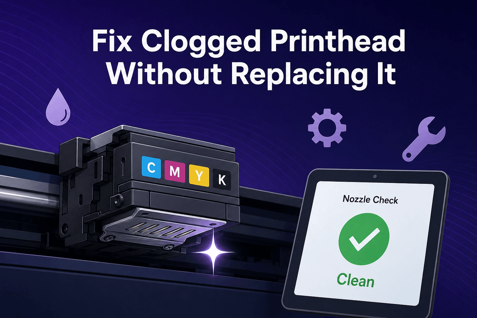 How to Fix Clogged Printhead Without Replacing It