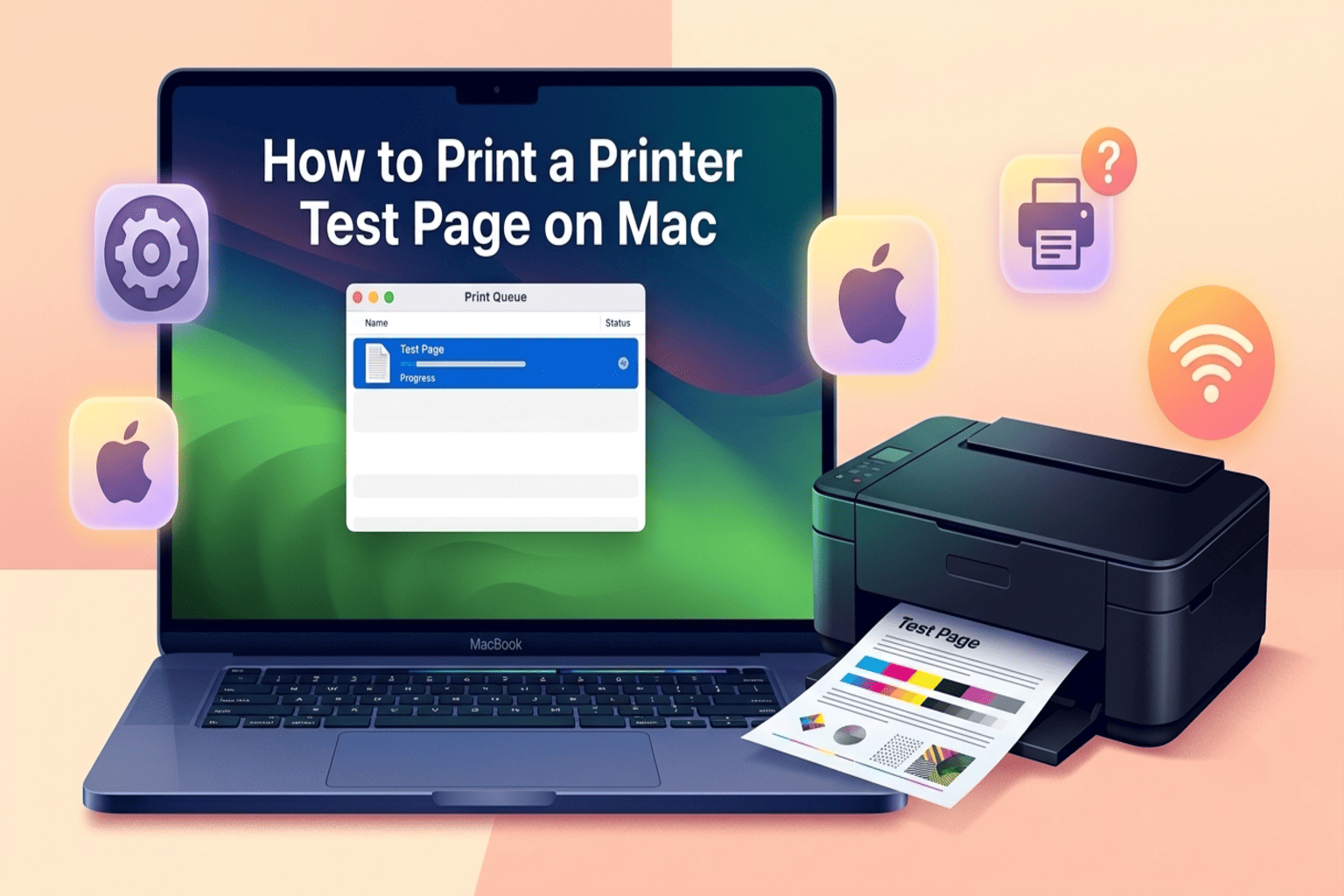 How to Print a Printer Test Page on Mac