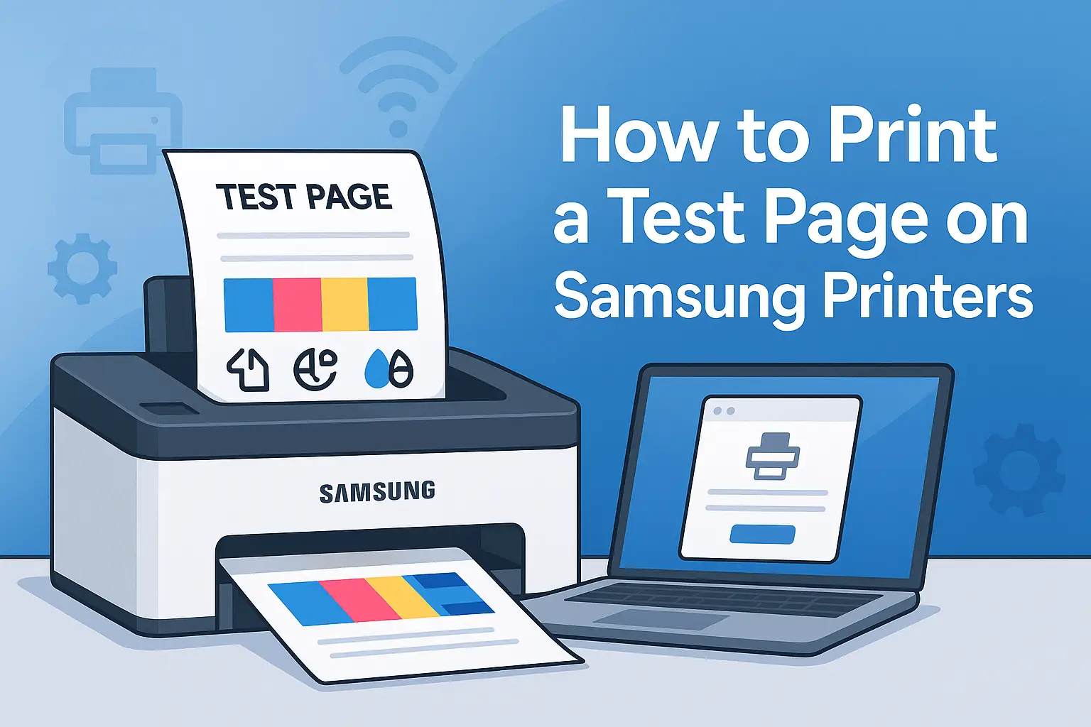 How to Print a Test Page on Samsung Printers