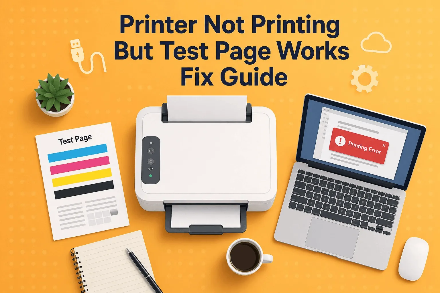 Printer Not Printing But Test Page Works Fix Guide