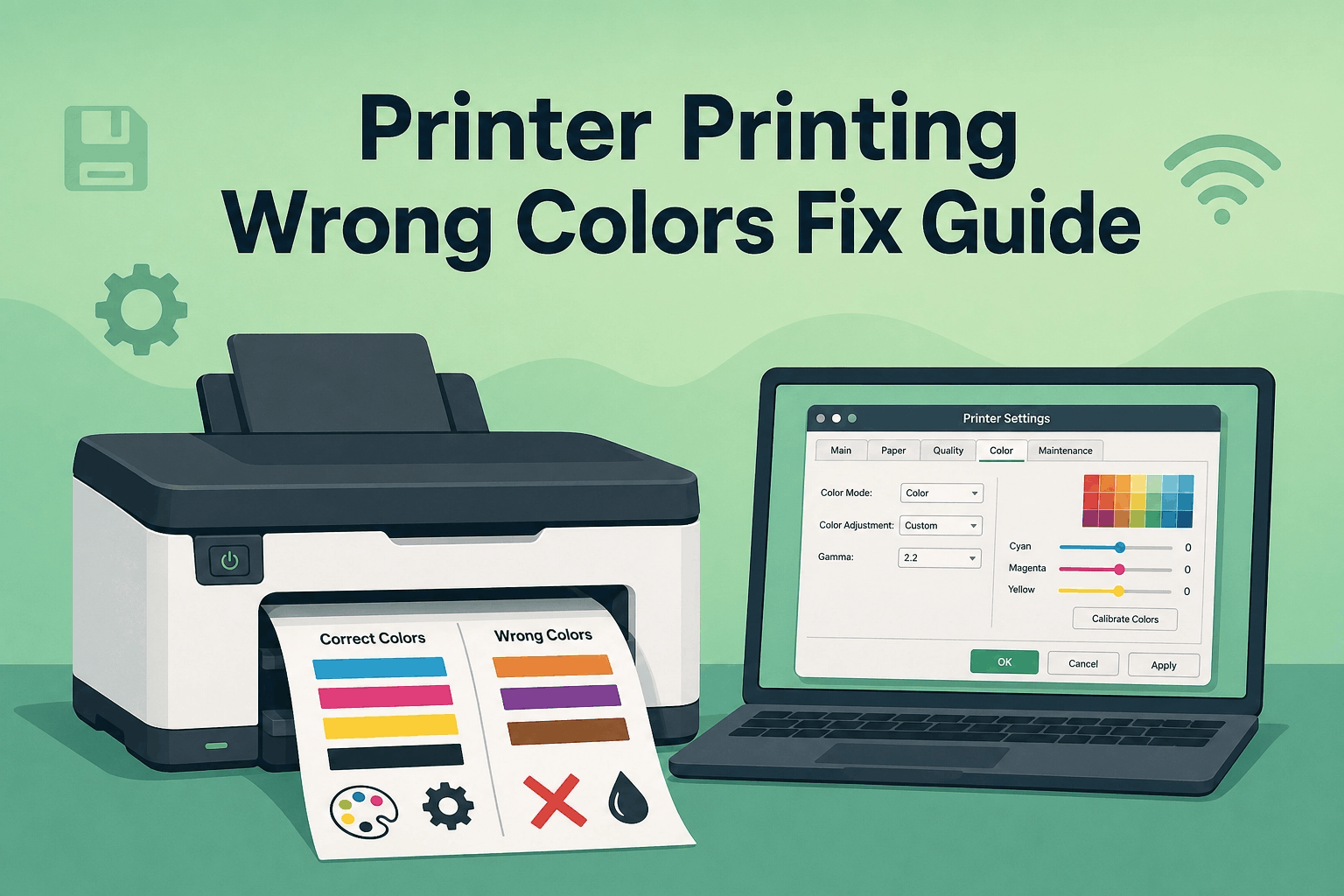 Printer Printing Wrong Colors? Easy Fix Guide (2026)