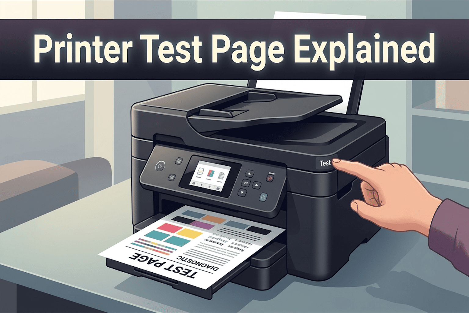 Printer Test Page Explained