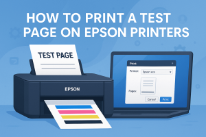 How to Print a Test Page on Epson Printers