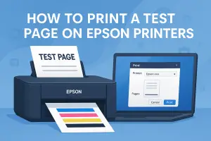 How to Print a Test Page on Epson Printers