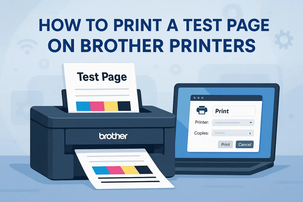 How to Print a Test Page on Brother Printers