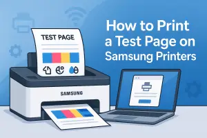How to Print a Test Page on Samsung Printers