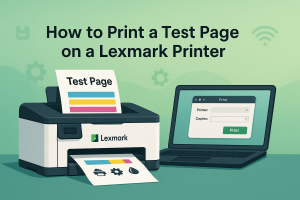 How to Print a Test Page on a Lexmark Printer